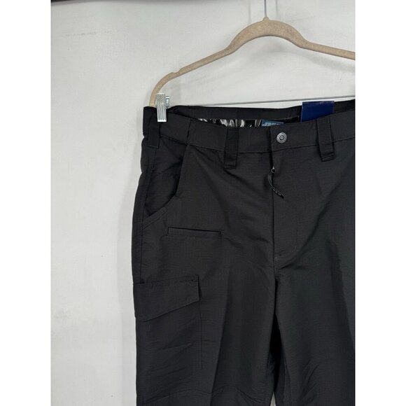 Proper Duty Cargo Pant Men 36/34 Black Workwear Heavy Duty Straight Leg NEW - Picture 11 of 12